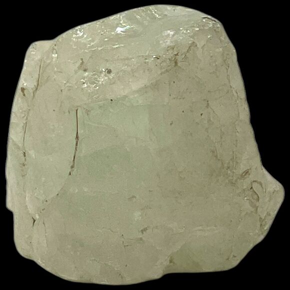 Translucent‎ Cream Art Glass Cullet Glowing Manganese Slag Glass #5GX42 - Picture 4 of 7